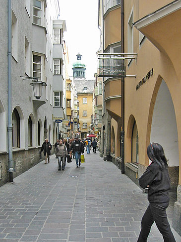 Einkaufsstraße in Innsbruck Foto 